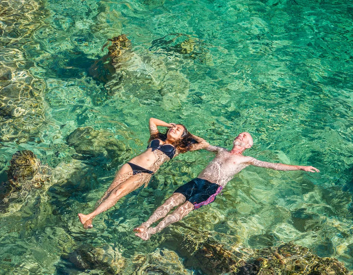Travel specialists planning a journey together